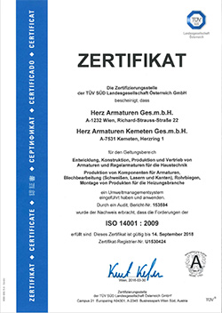 TÜV ISO 14001