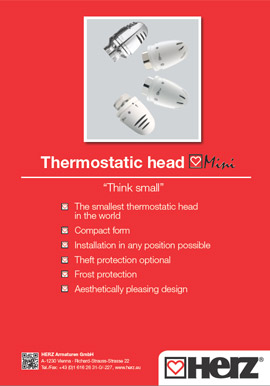 Thermostatic <br> head Mini